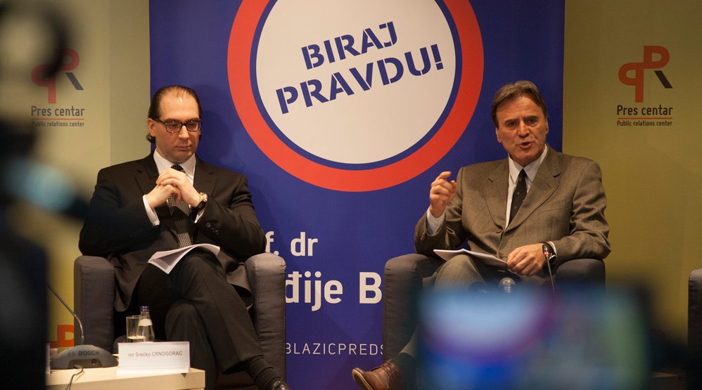 Sprema svoju kandidaturu: Blažić ne mari za dogovor opozicije