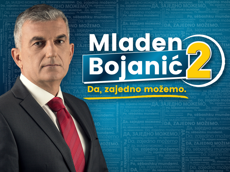 Bojanić posjetio Milana Kneževića: Ovo je moj lični čin, a ne dio kampanje
