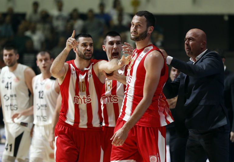 Zvezda u finalu, Partizan na raspustu