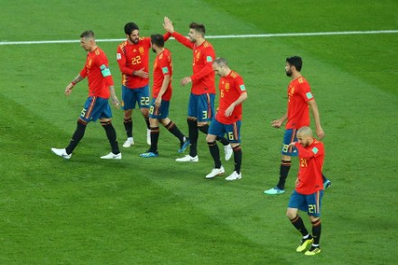 Portugal na Urugvaj, Španija na Rusiju
