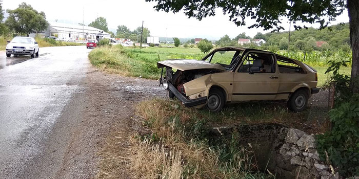Udes u Nikšiću: Jedna osoba povrijeđena