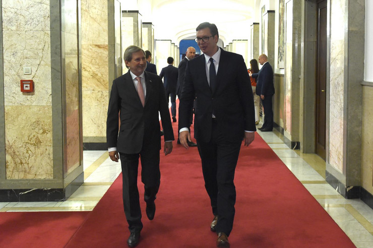 U Beogradu: Han se sastao sa Vučićem