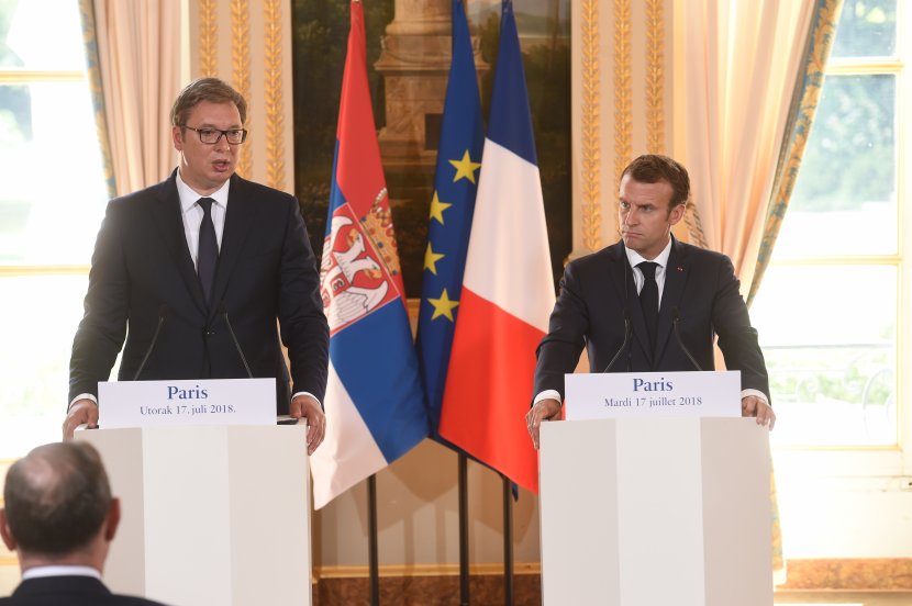 Vučić i Makron postigli veliki stepen saglasnosti oko Kosova