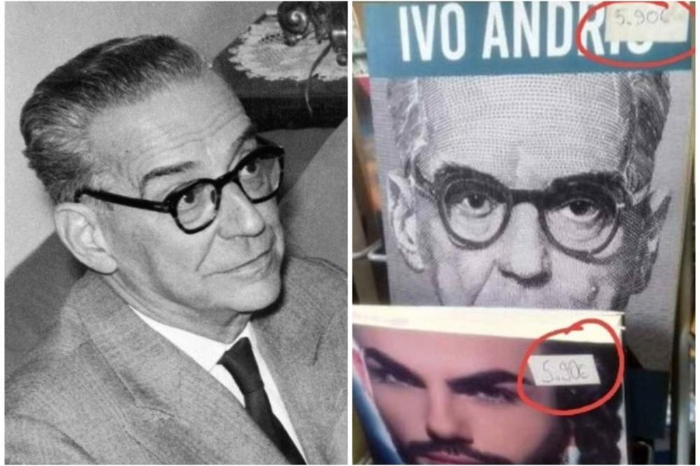 Nobel više nije na cijeni: Knjiga Iva Andrića košta koliko i knjiga Slavka Kalezića!