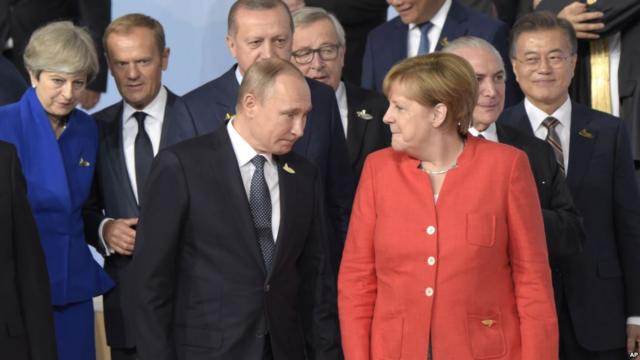 Sastanak Merkel i Putina