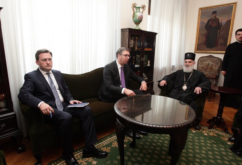 Vučić se sastao sa patrijarhom: Rješenje „kosovskog čvora“ nije na vidiku