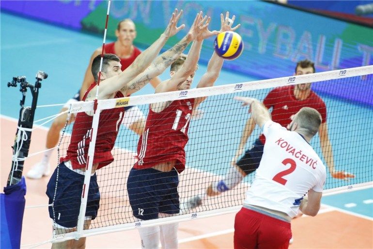 Amerikanci bolji: Srbija pala u pet setova