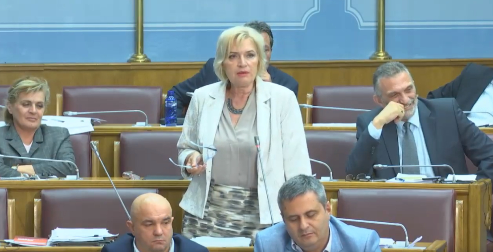 Jočić (DF) na skupu u Londonu: Porodica Đukanović zarobila državu, mafija drži vlast