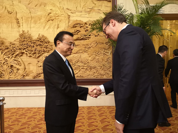 Vučić sa kineskim premijerom: „Rat SAD i Kine pogodiće cijeli svijet pa i Srbiju“