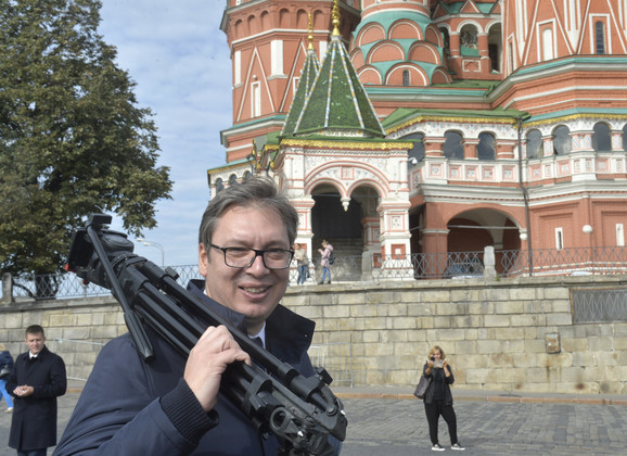 Vučić: Tražiću od Putina konkretnu političku podršku