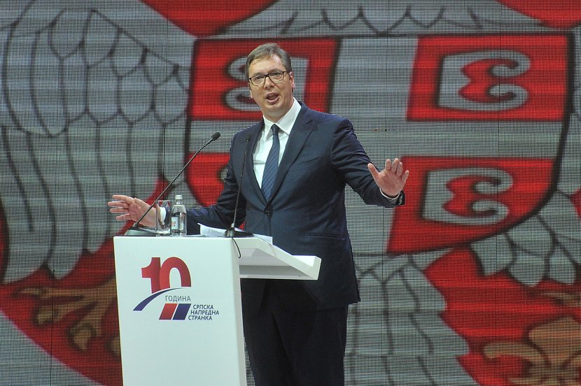 Vučić na godišnjici osnivanja SNS-a: Izveli smo Srbiju iz depresije