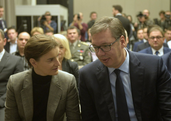 Vučić i Brnabić o stanovima za snage bezbjednosti