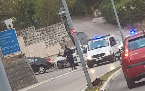 Budva: Povrijeđen motociklista