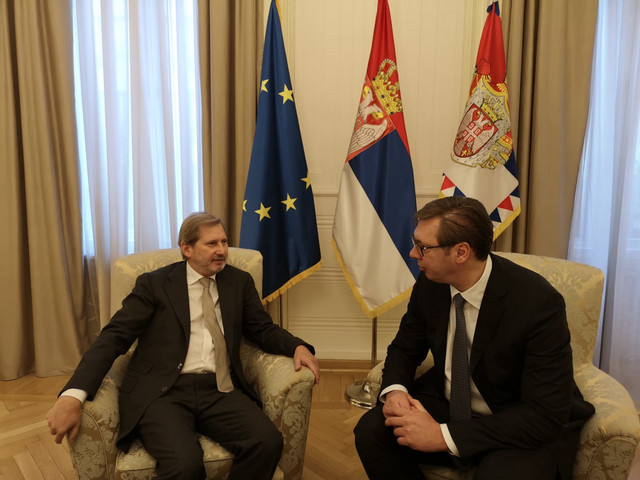 Završen sastanak Vučić-Han: Srbija neće Prištini uzvraćati kontramjerama