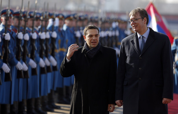 Vučić sa Ciprasom: Grčka je naš saveznik