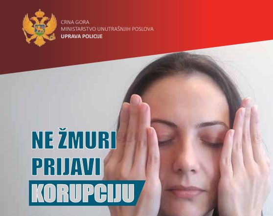 Policija danas kreće u kampanju „Ne žmuri, prijavi korupciju“