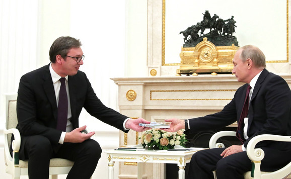 Vučić čestitao Putinu: Dragi prijatelju, hvala za stav Rusije o Kosovu