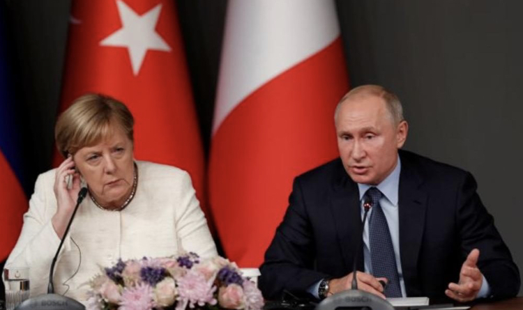 Putin i Merkelova razgovarali o Siriji