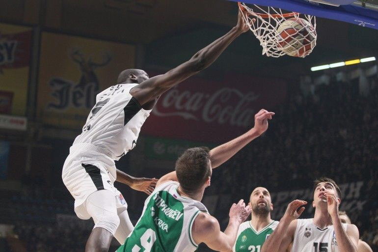Partizan ubedljiv protiv Krke