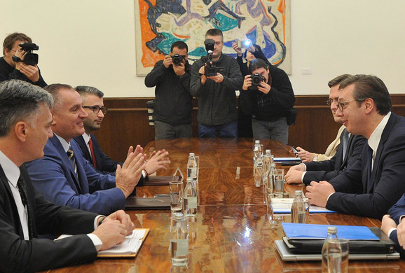 Vučić sa Viškovićem: Srbija će uvijek biti oslonac Republici Srpskoj