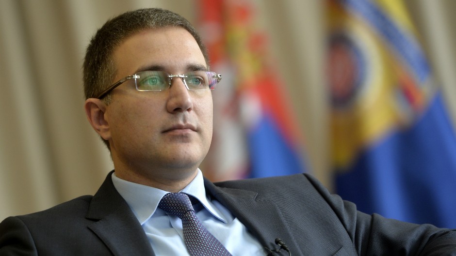 Stefanović: Pljuvanje Vu­či­ća je pro­gram opozicije!