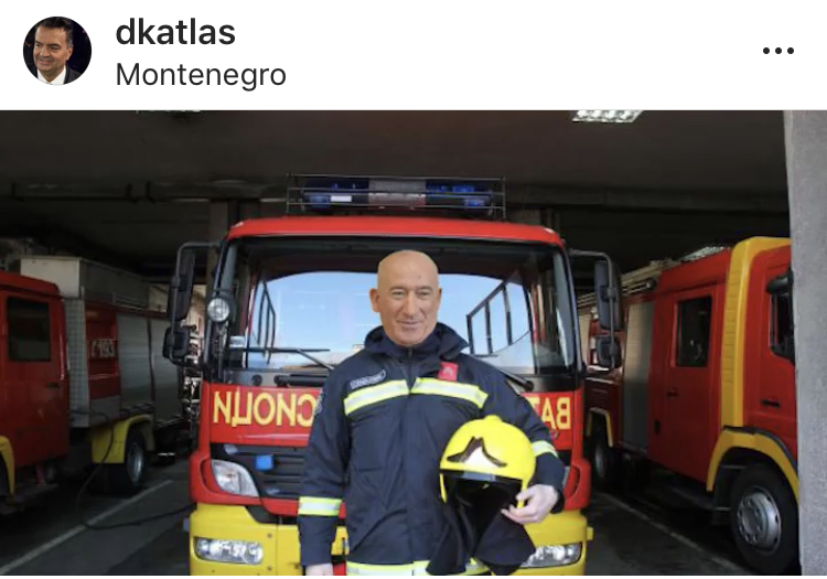 DK na Instagramu: Milivoje vatrogasac!