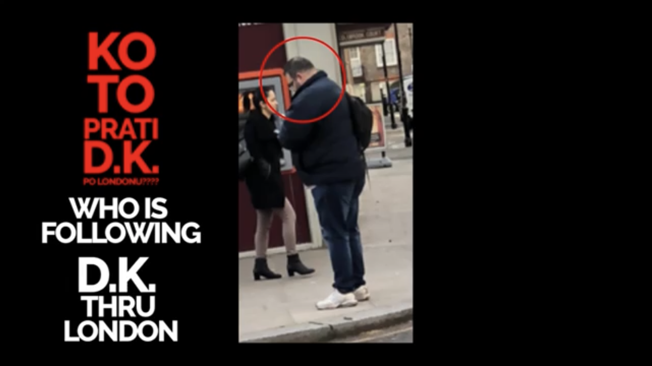Knežević objavio na Instagramu da ga prate: Ko to prati DK po Londonu!