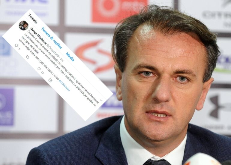 Mijailović: Sudijske greške su dio igre, ne krađa