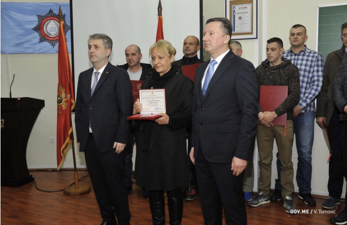 Posthumno odlikovan Darko Vujošević