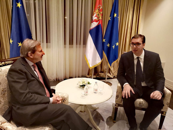 Vučić i Han o evrointegracijama, regionu i dijalogu sa Prištinom