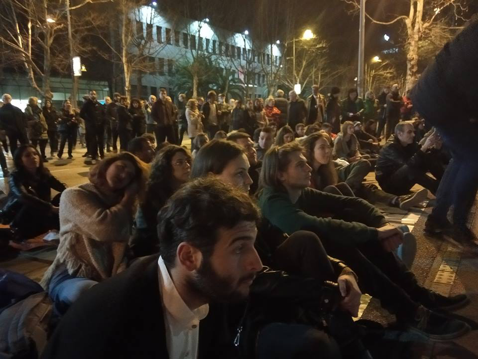 Studenti ostali ispred Skupštine