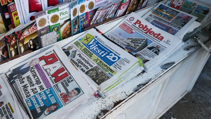 Tiraž DAN-a pada, štampanim medijima se sve manje vjeruje