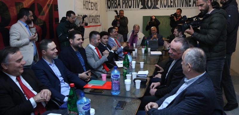 Novi sastanak: Lideri opozicije i “Odupri se” dogovorili strategiju