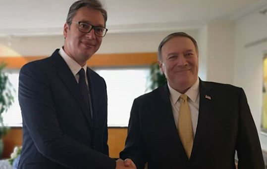 Vučić nakon sastanka sa Pompeom: Dugo smo razgovarali, želio je da čuje stav Srbije o Kosovu