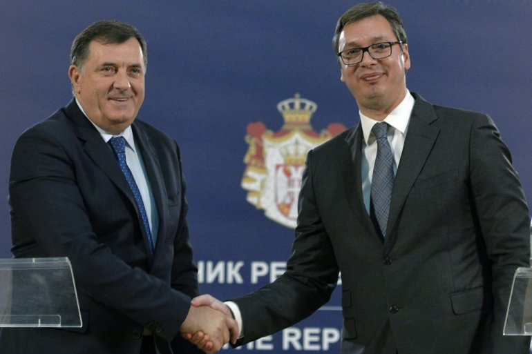 Dodik zahvalan Vučiću: Pomoć Srbije Srpskoj nikad nije bila veća