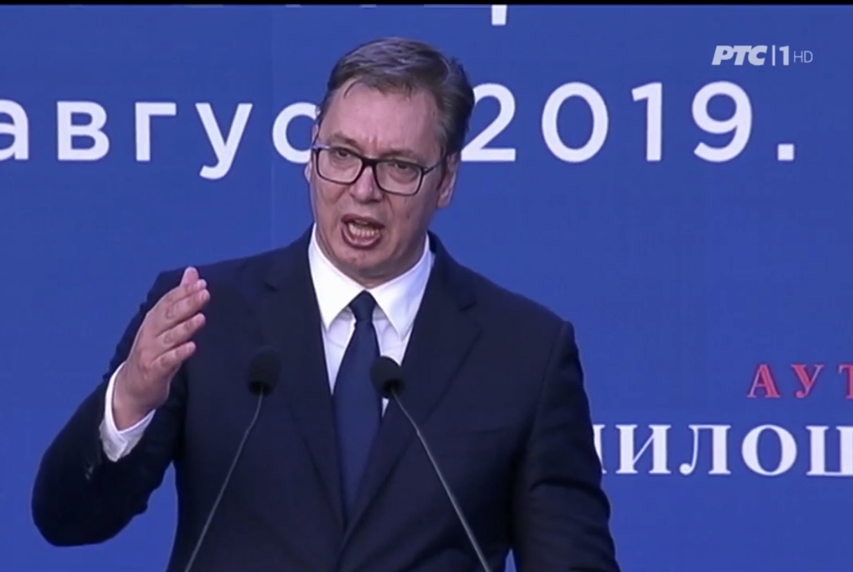 Vučić o statusu Kosova: Kad jedna puška opali grmljavinu topova niko neće moći da spriječi