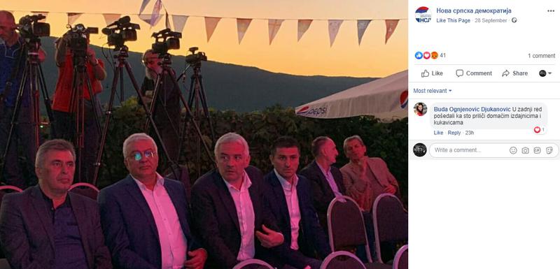 Vladina funkcionerka iz SD-a nazvala funkcionere NOVE „domaćim izdajnicima i kukavicama“