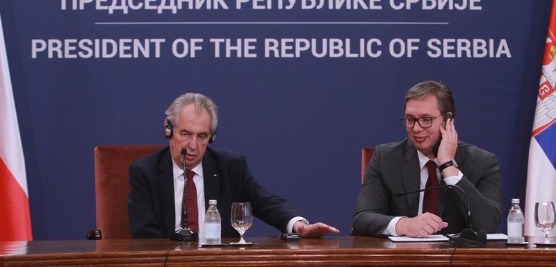 Zeman najavio preispitivanje češkog priznanja kosovske nezavisnosti