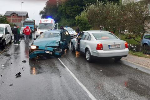 Bijelo Polje: Dvoje povrijeđenih u sudaru
