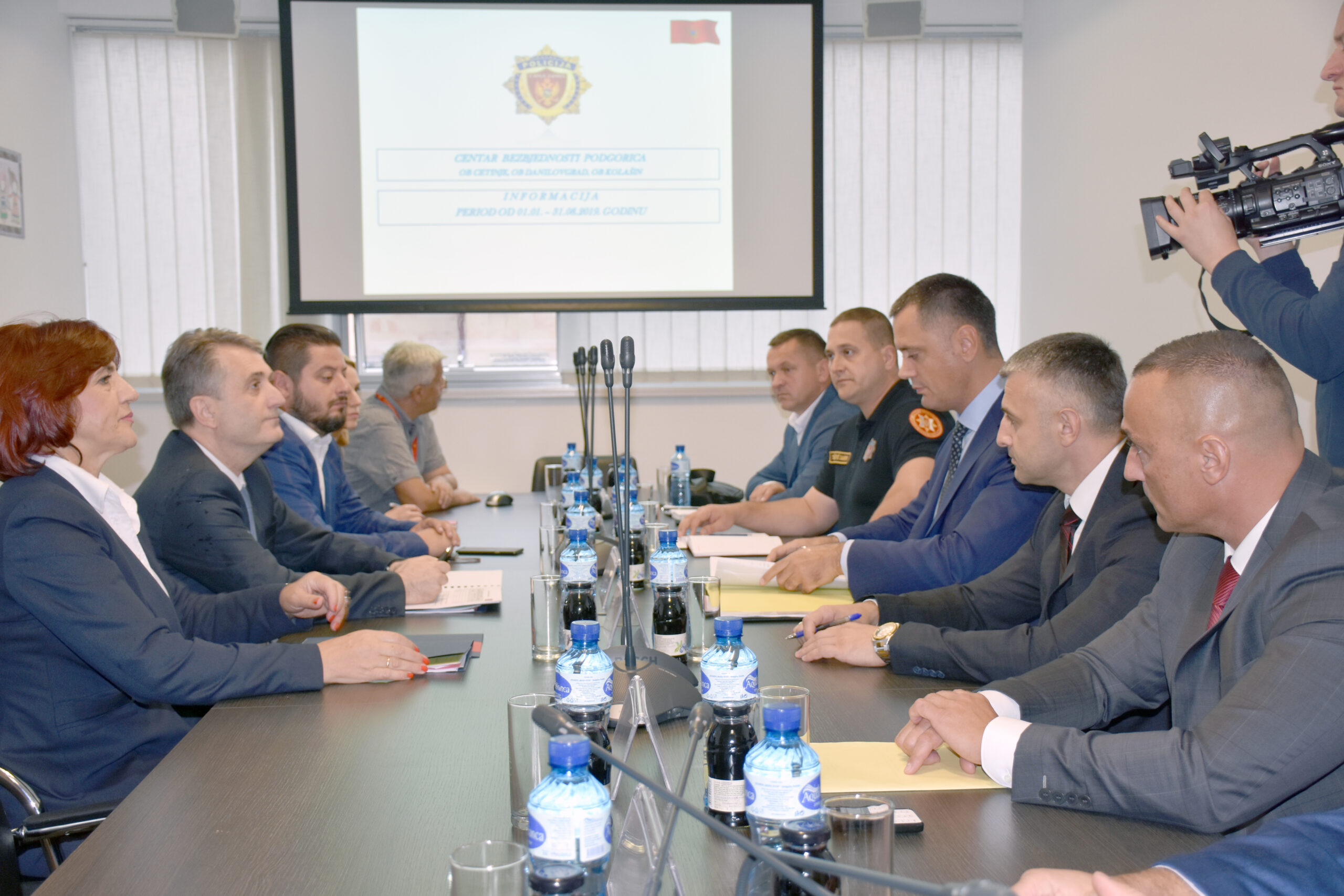 Ministar u posjeti CB Podgorica: Akcenat na borbi protiv uličnih narkodilera