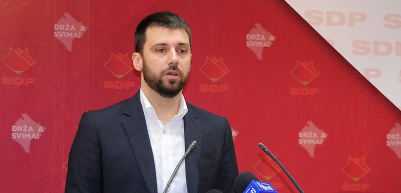 Zeković (SDP): Crnogorska vlast će pristati na pregovore o tehničkoj vladi