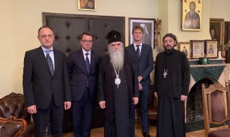 Mitropolit Amfilohije primio novog ruskog ambasadora