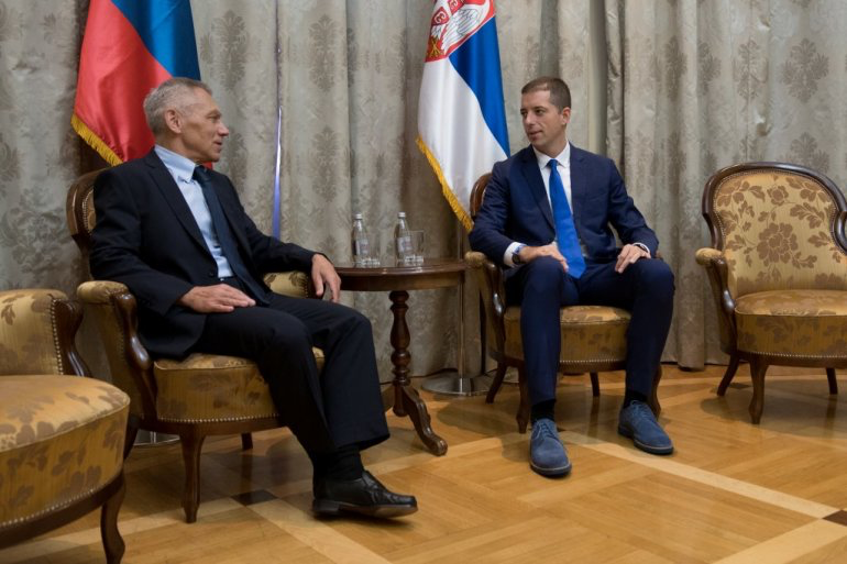 Đurić sa ruskim ambasadorom: Agresivna kampanja Prištine