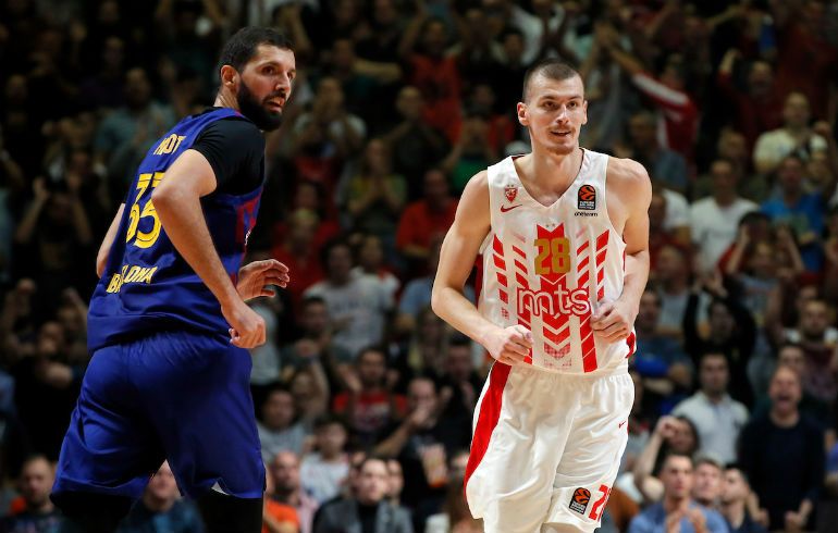 Mirotić i Barselona prejaki za Crvenu Zvezdu