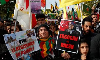 Kurdi protestovali u Grčkoj, palili Erdoganove fotografije