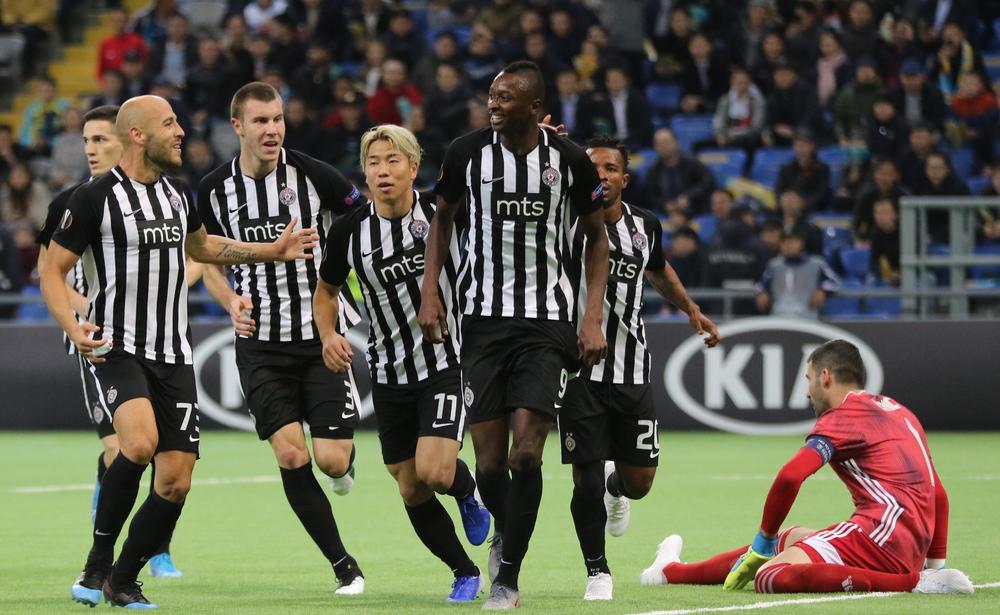 Trijumf crno-belih: Partizan gazio Astanu, Sadik pogađao