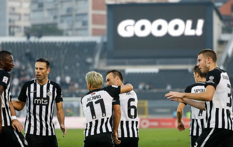 Spartak platio ceh, Partizan brojao do četiri!