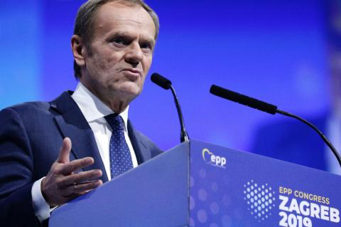 Tusk izbran za predsjednika Evropske narodne stranke