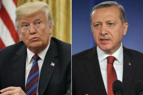 Tramp i Erdogan 13. novembra u Vašingtonu