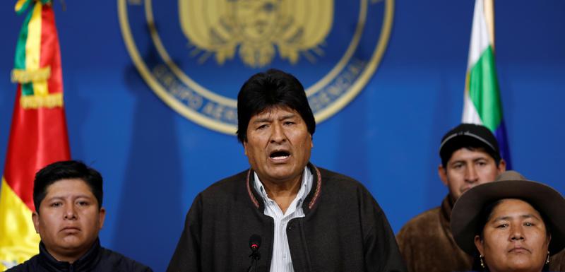 Evo Morales podnio ostavku na mjesto predsjednika Bolivije